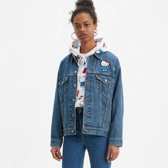 Levi's® X Hello Kitty Dad Trucker Jacket - Picture 2 of 8